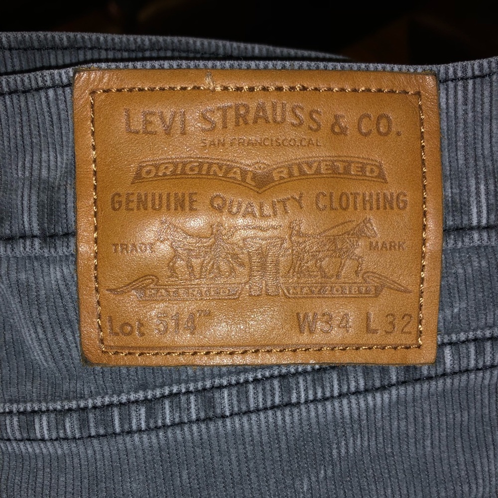 Levi’s 514 34x32 corduroy pants